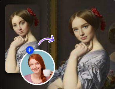 Face Swap en pinturas