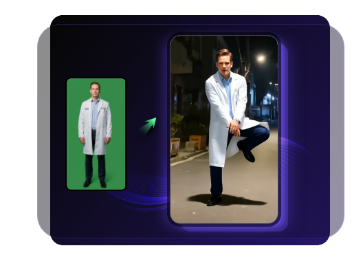 Generador de baile fotográfico con IA natural