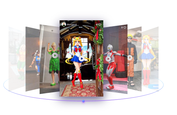 Video de body swap de personajes de anime