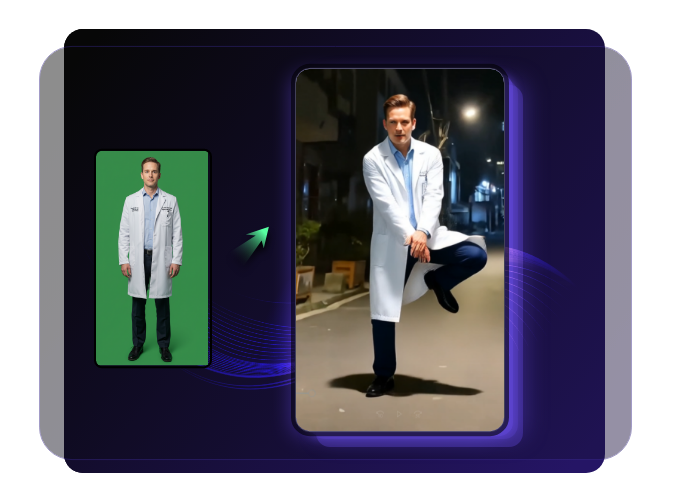 Generador de baile fotográfico con IA natural