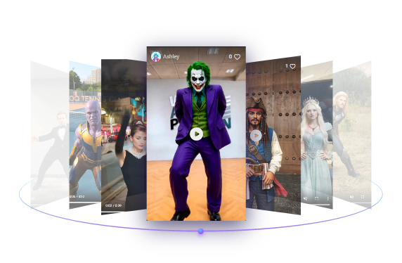 Video de body swap con IA de famosos